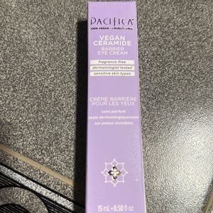 NIB Pacifica vegan ceramide barrier eye cream
